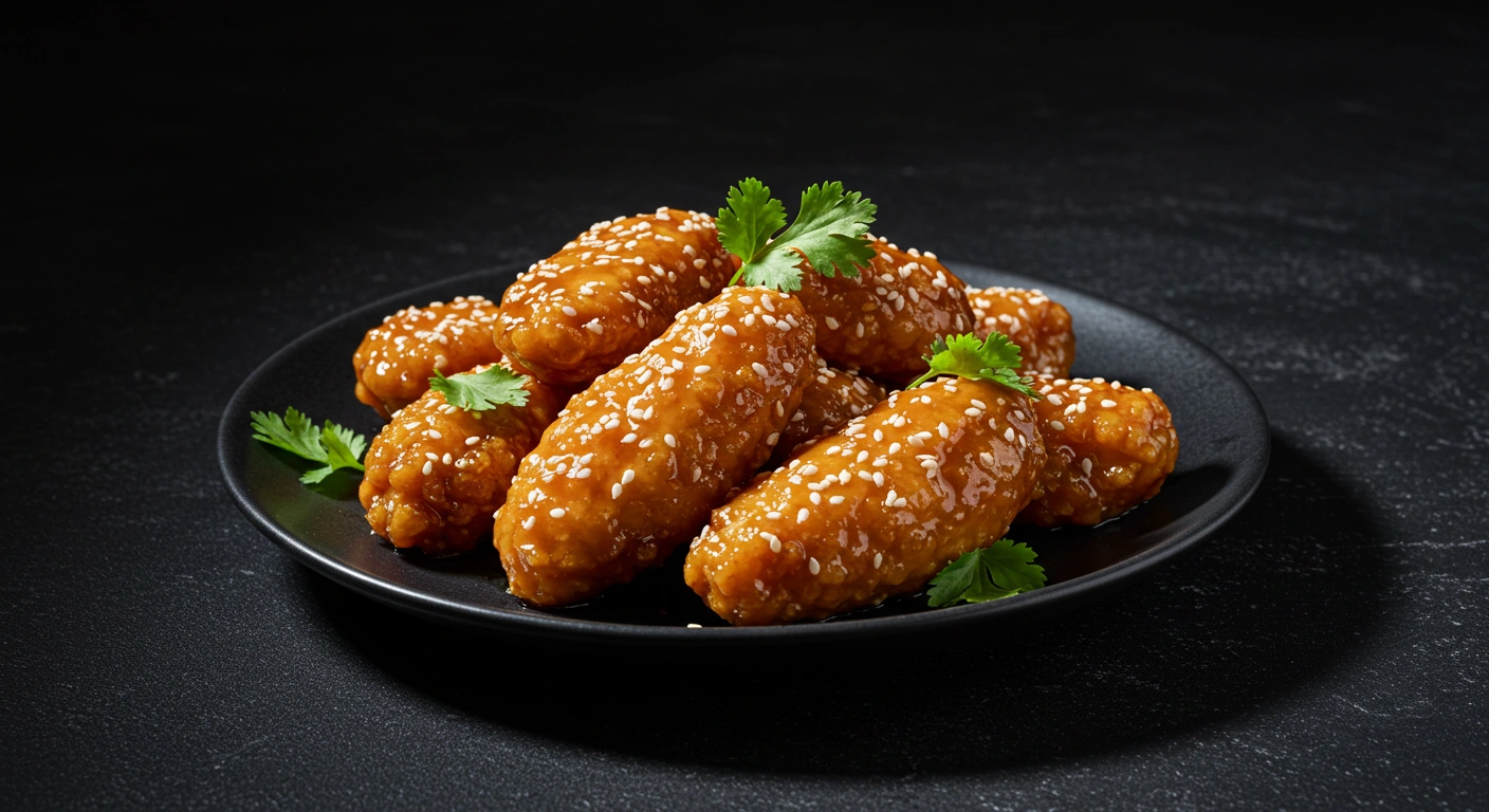 Crispy Honey Garlic Chicken
